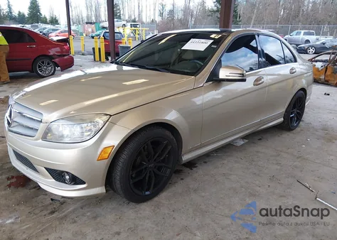 2010 Mercedes-Benz C 300 Sport from USA, damaged, VIN WDDGF5EB8AR098721